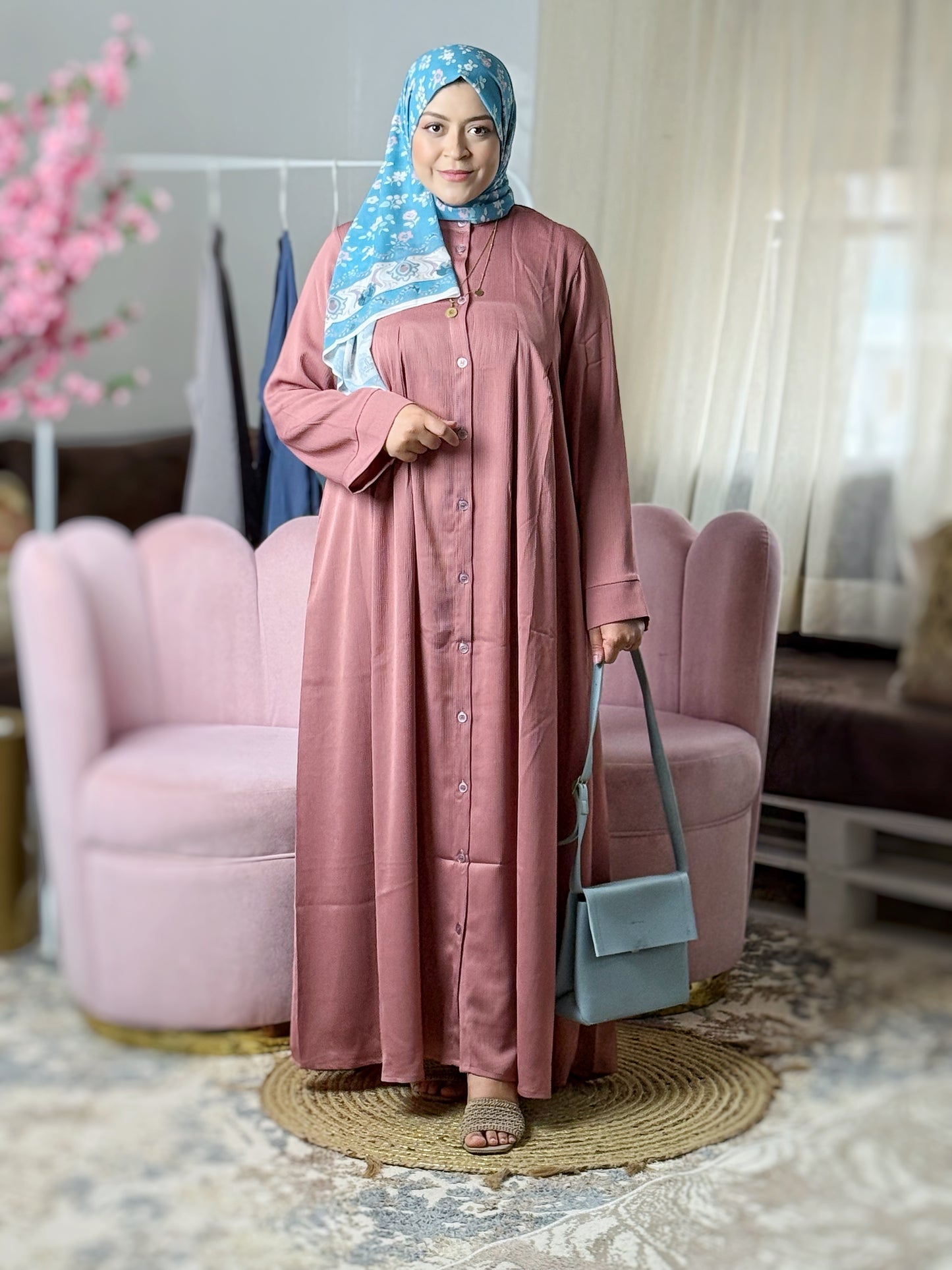 ABAYA MARAM Rose