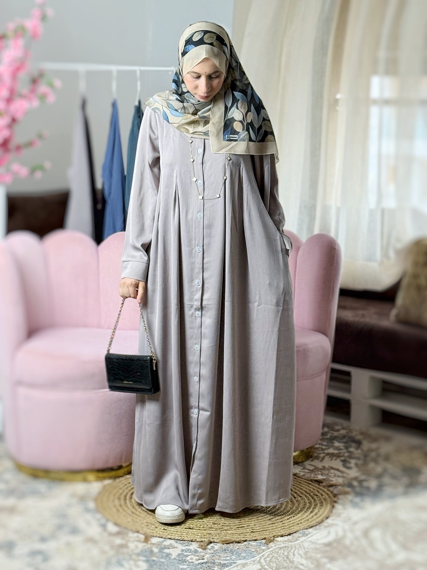ABAYA MARAM Gris