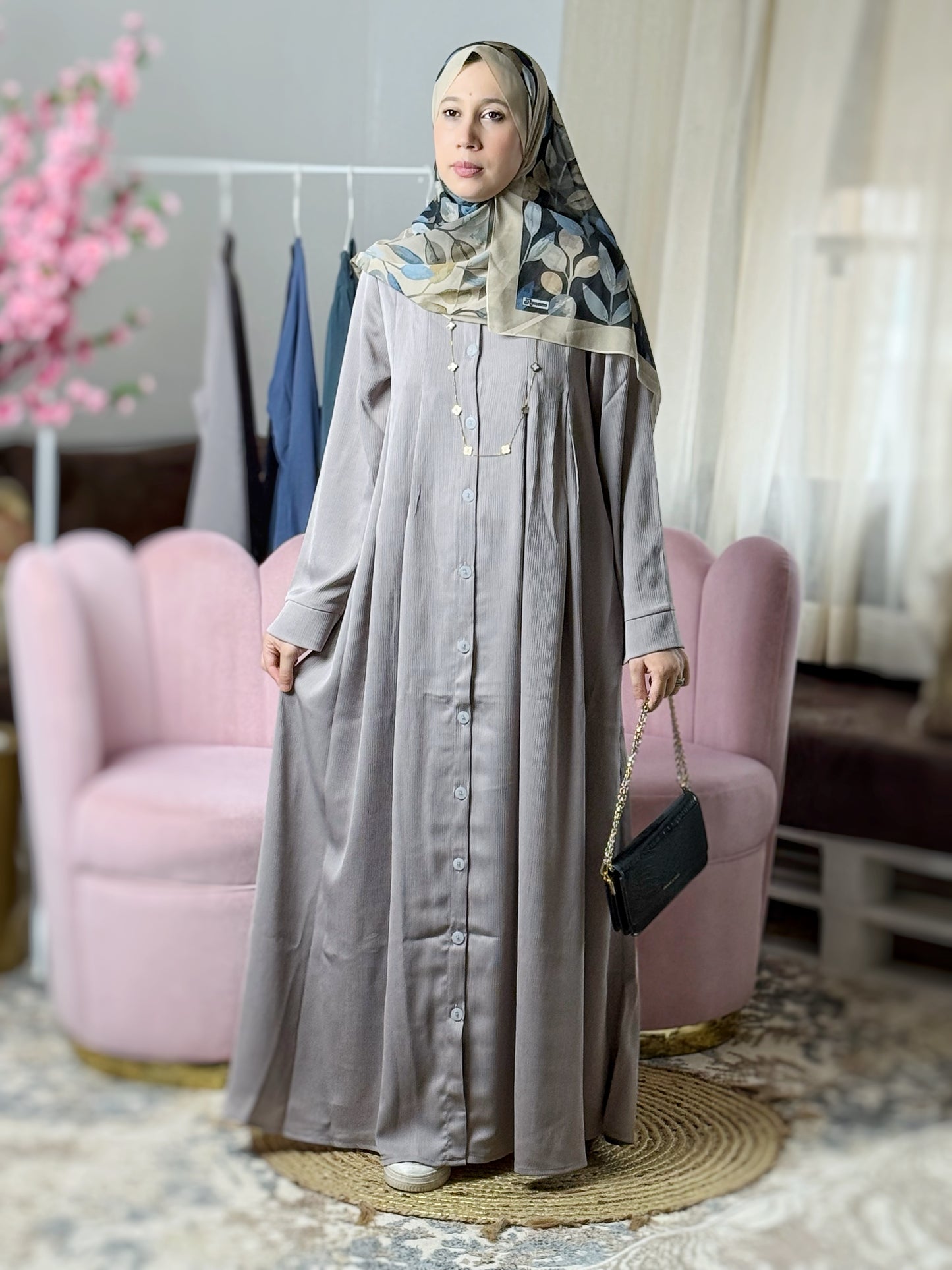 ABAYA MARAM Gris