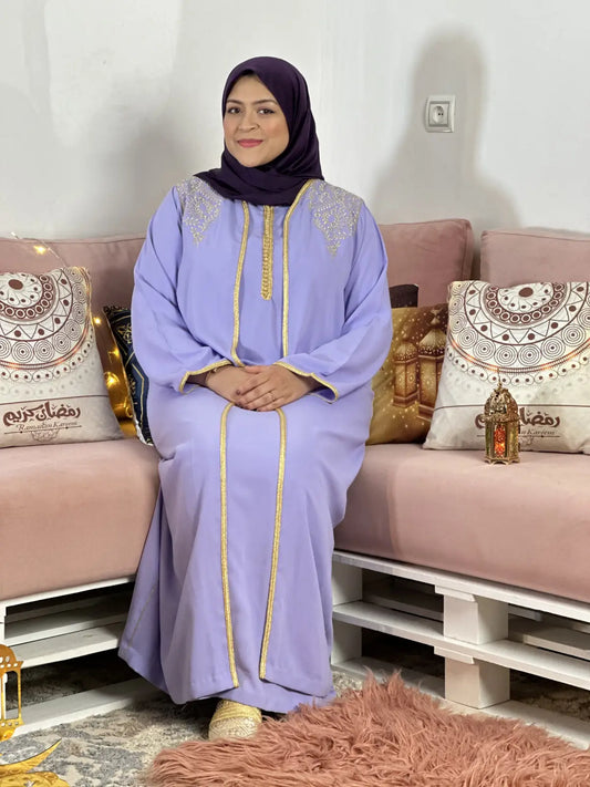 CAFTAN ABAYA Mauve