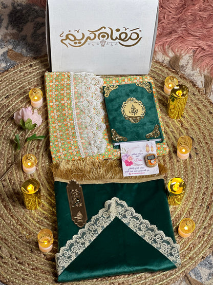 PACK ABAYA SAJIDA - VERT