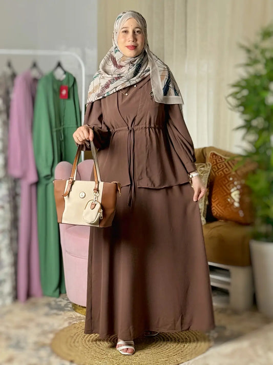 Robe HANA Chocolat