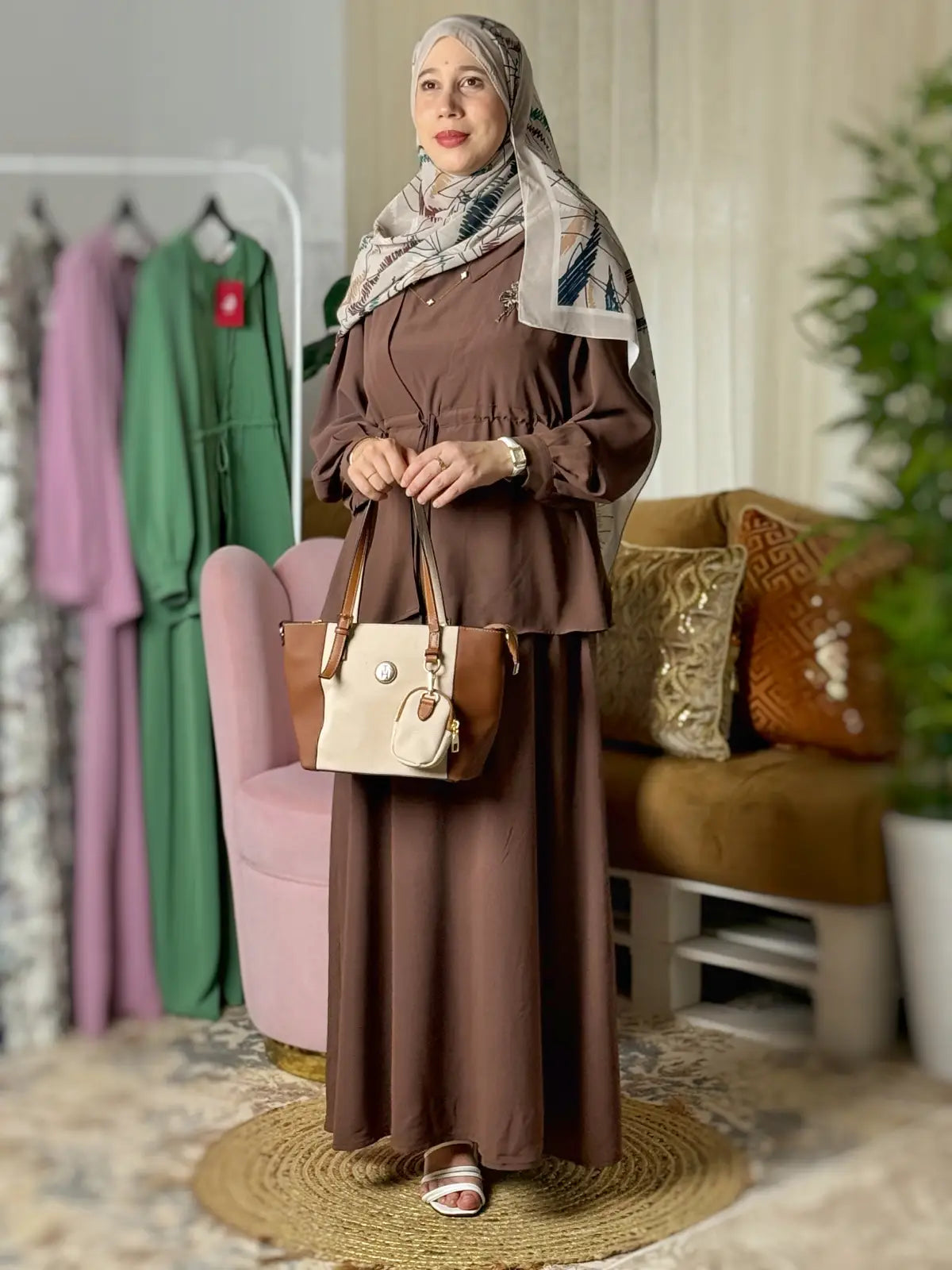 Robe HANA Chocolat