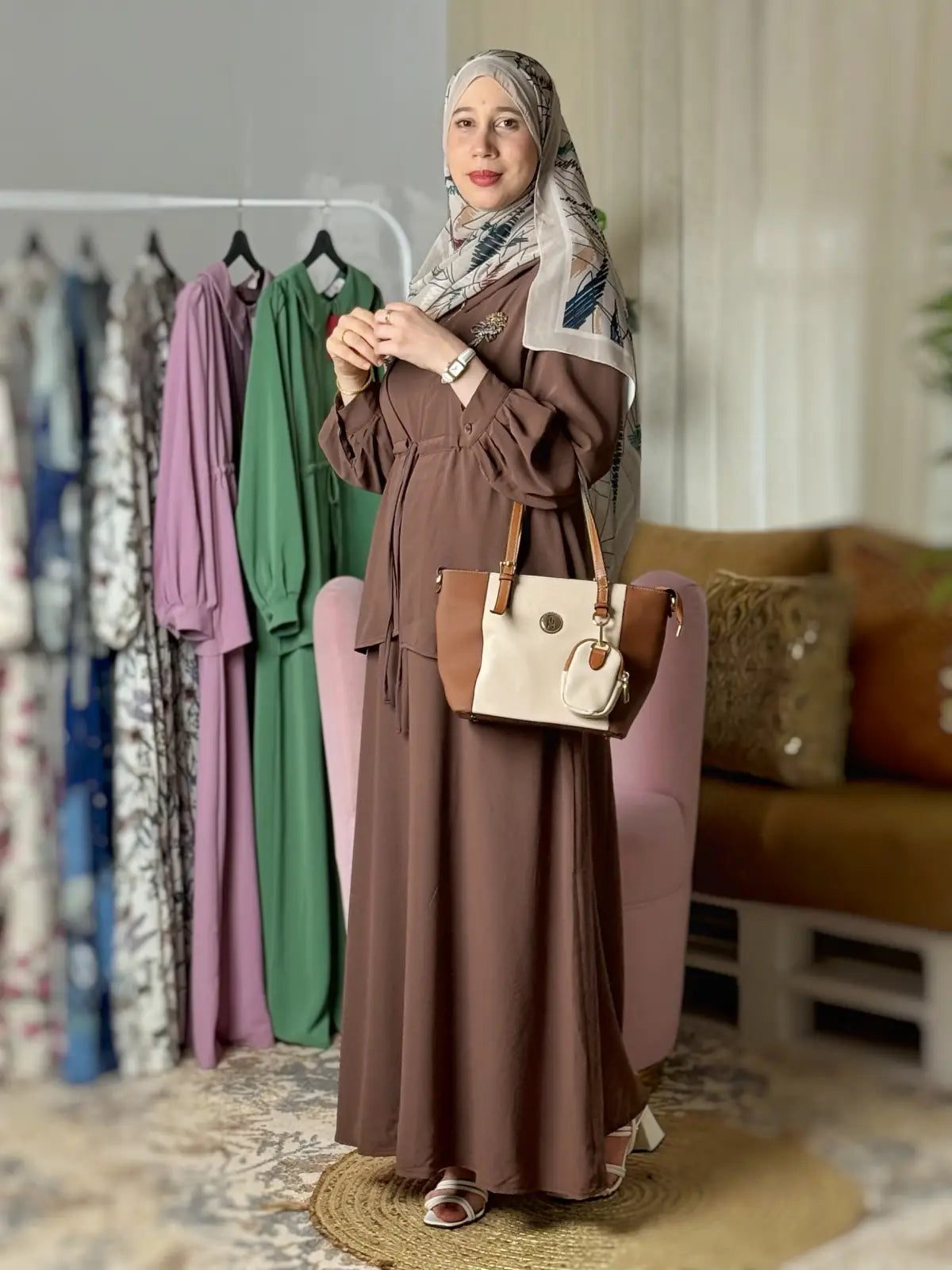 Robe HANA Chocolat