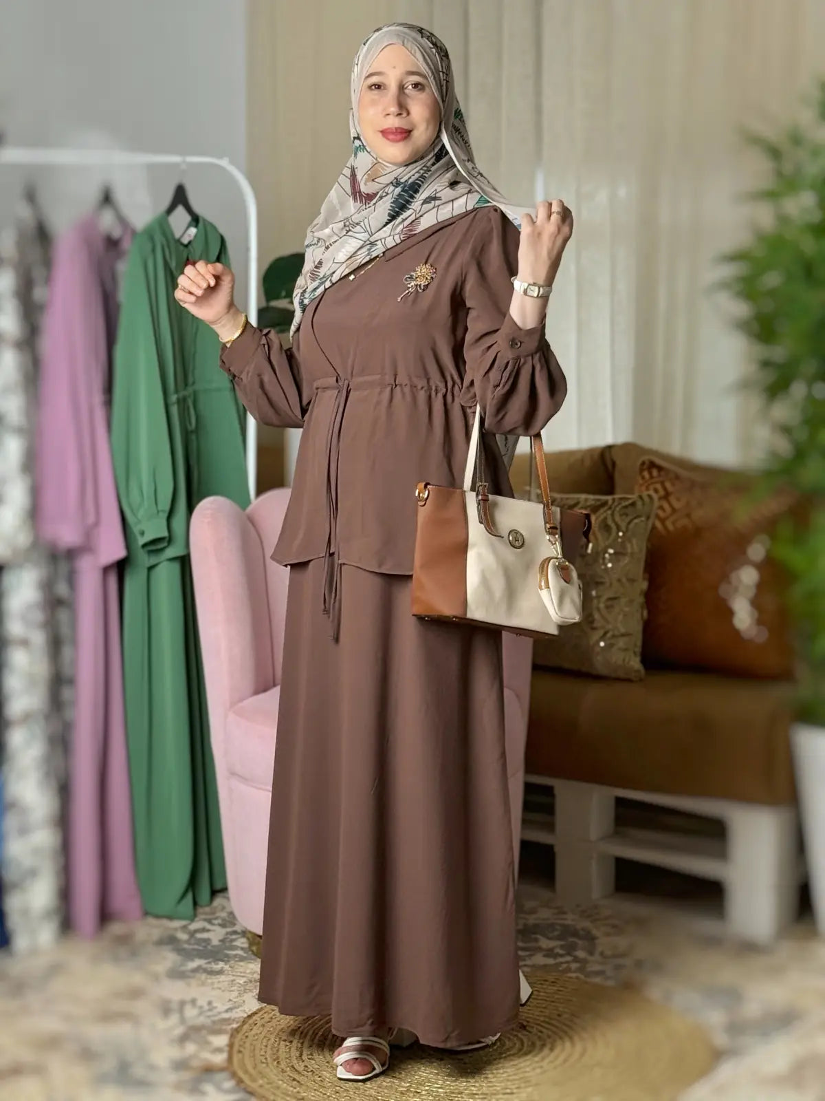 Robe HANA Chocolat