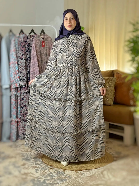 Robe FAYZA Bleu