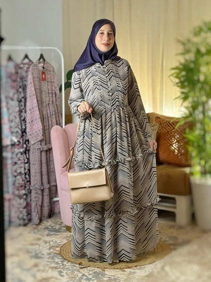 Robe FAYZA Bleu