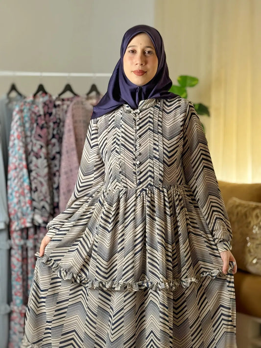 Robe FAYZA Bleu