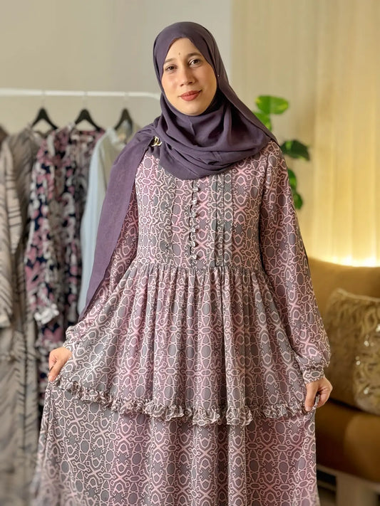 Robe FAYZA GEO Rose