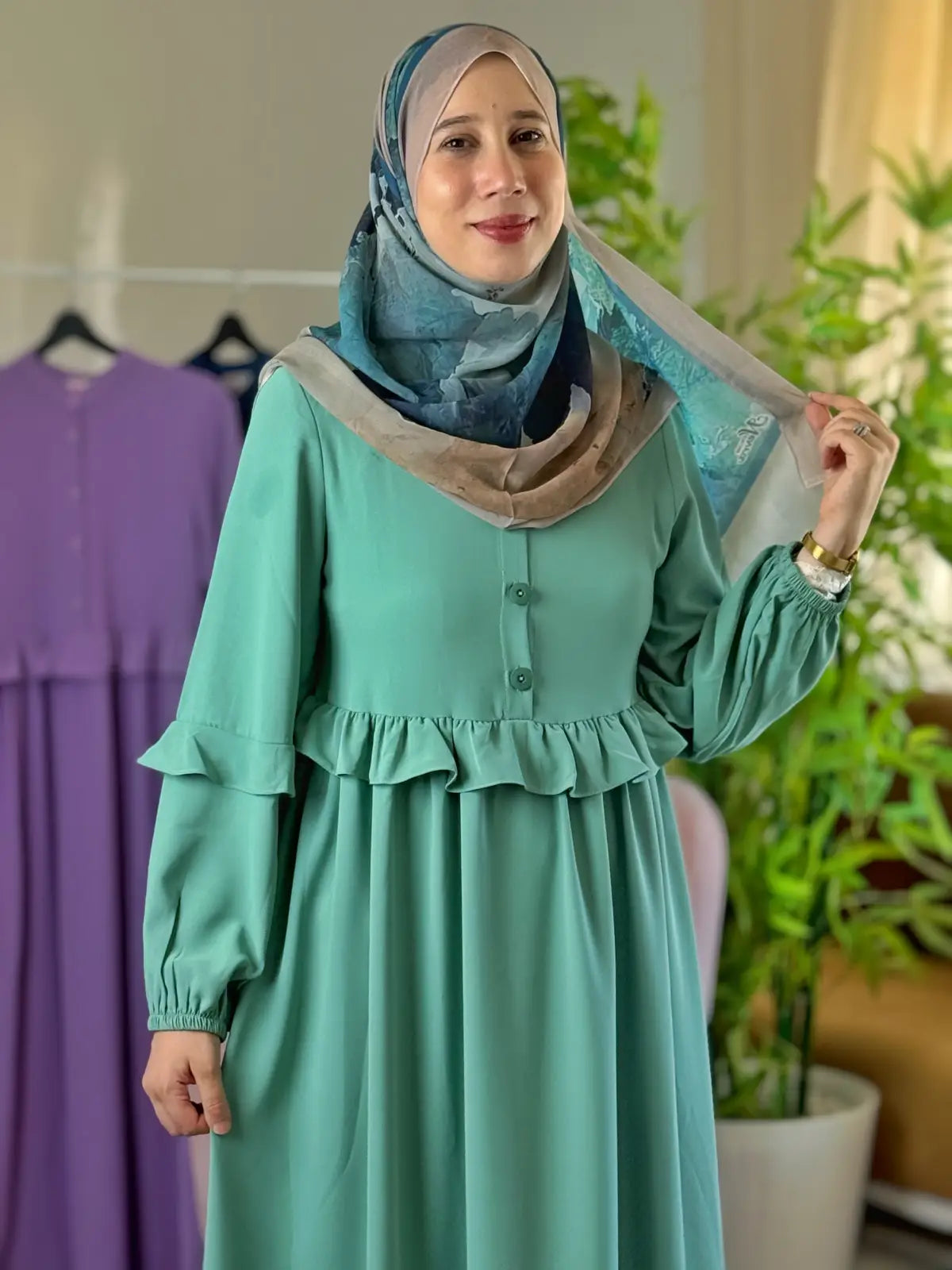 Robe KARAM Vert