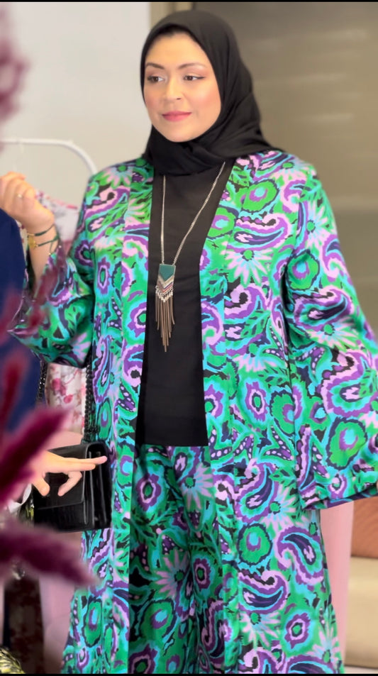 Ensemble Kimono Mauve
