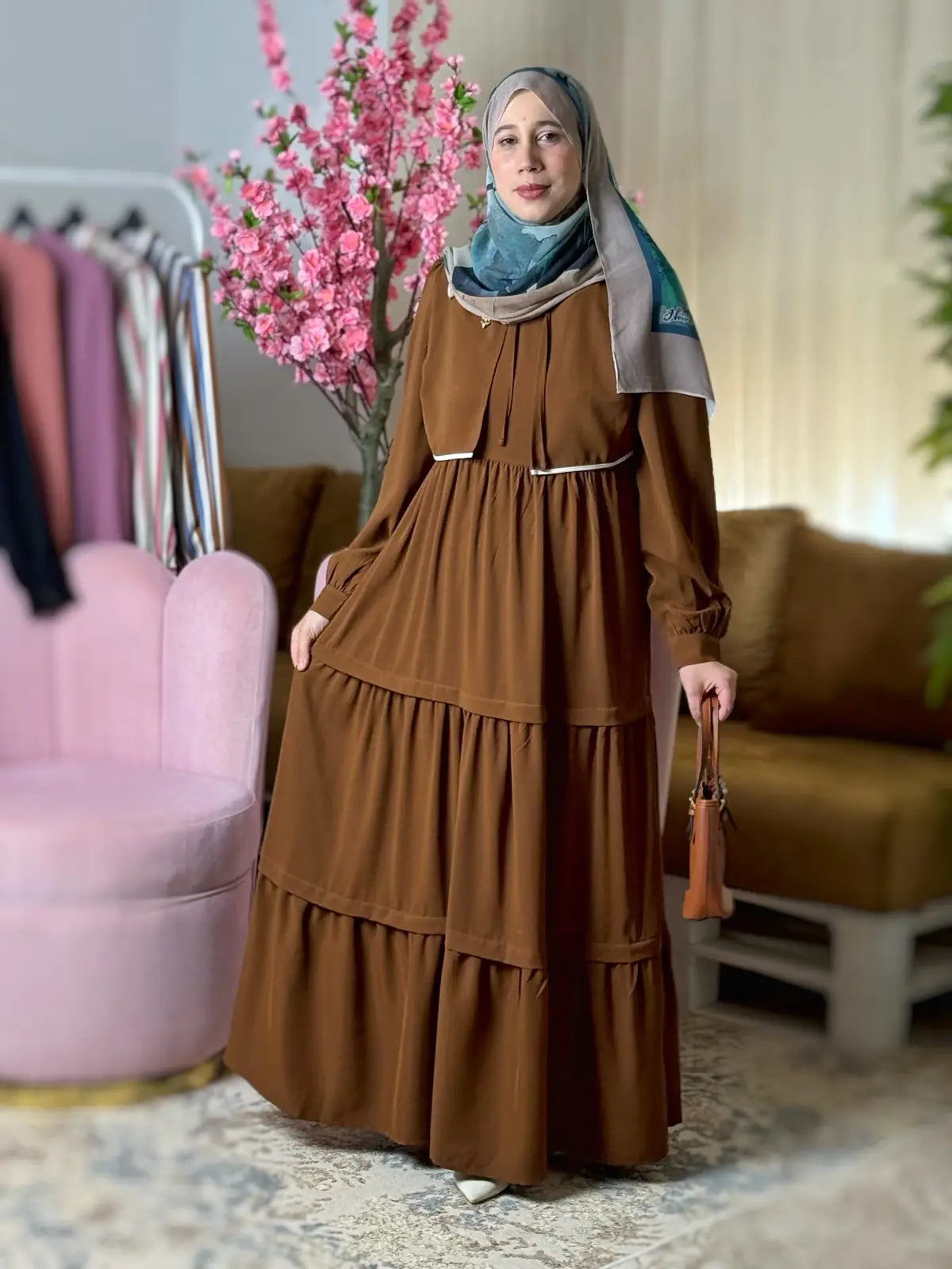 Robe HIBA Marron