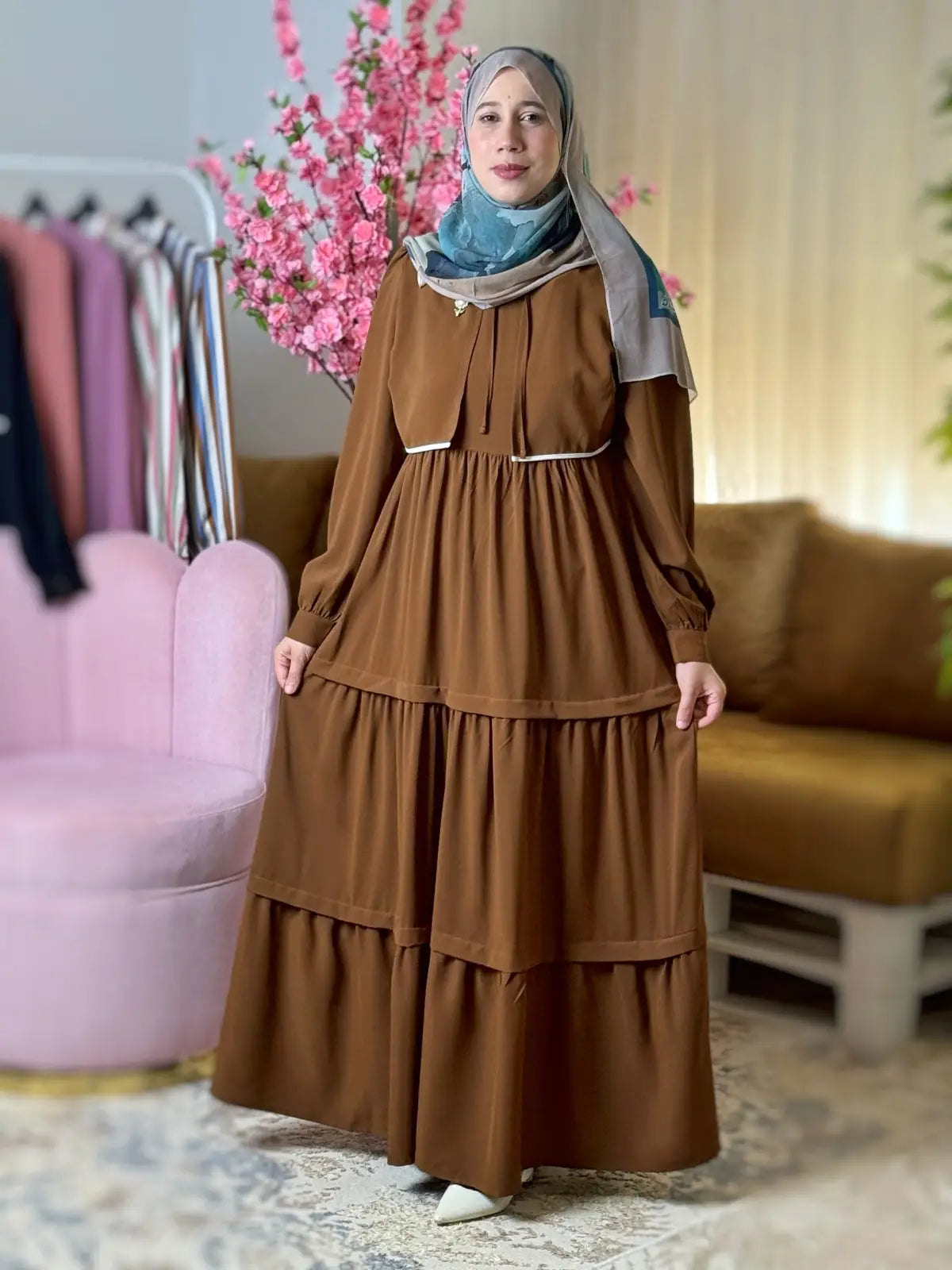 Robe HIBA Marron
