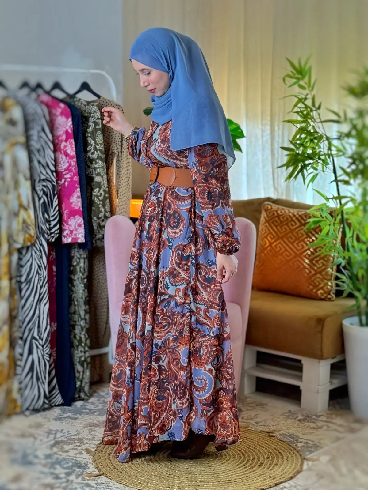 Robe FENNA Marron