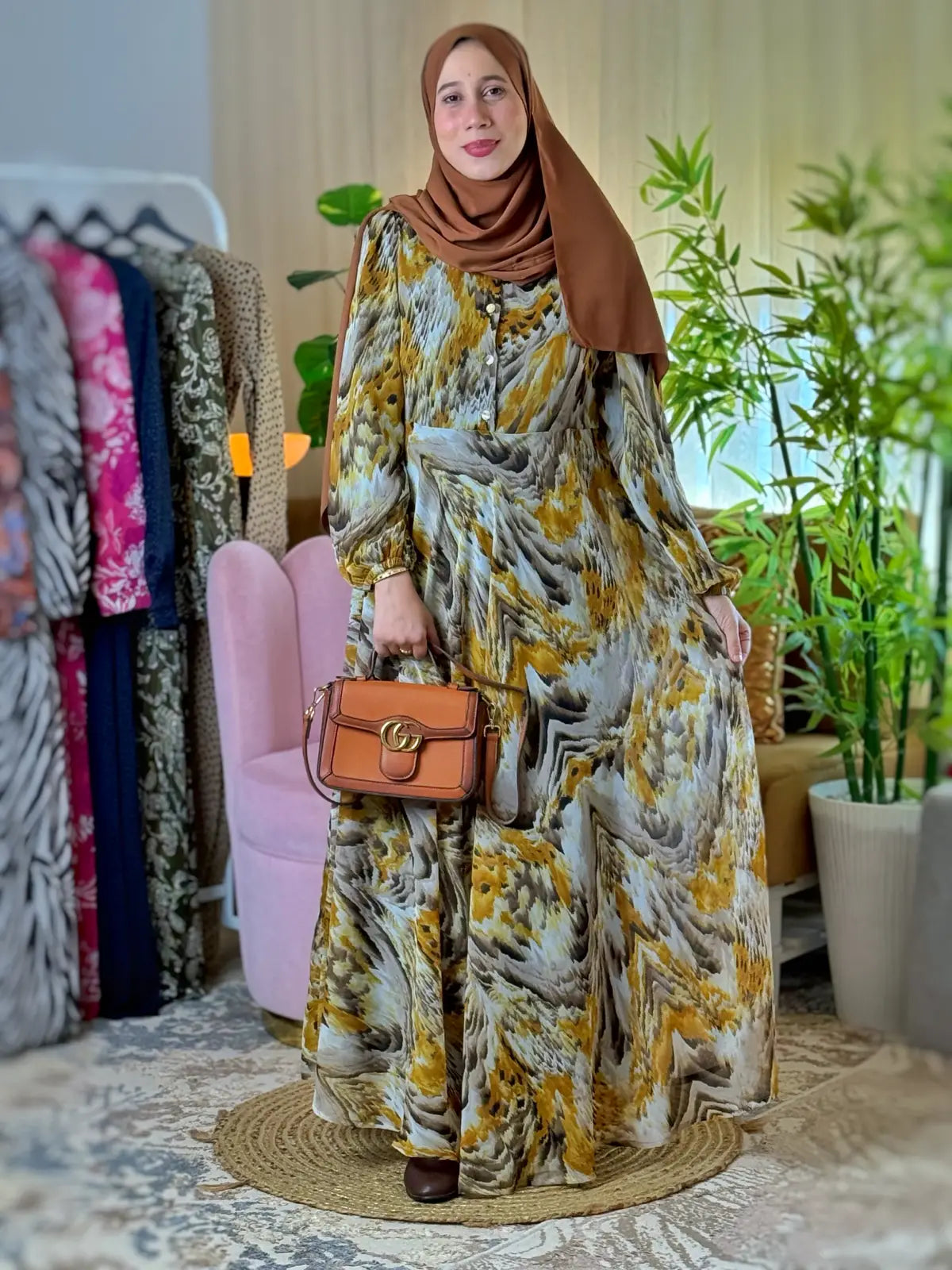 Robe FENNA Jaune