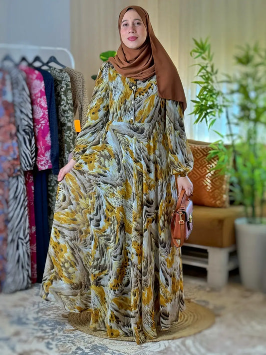 Robe FENNA Jaune