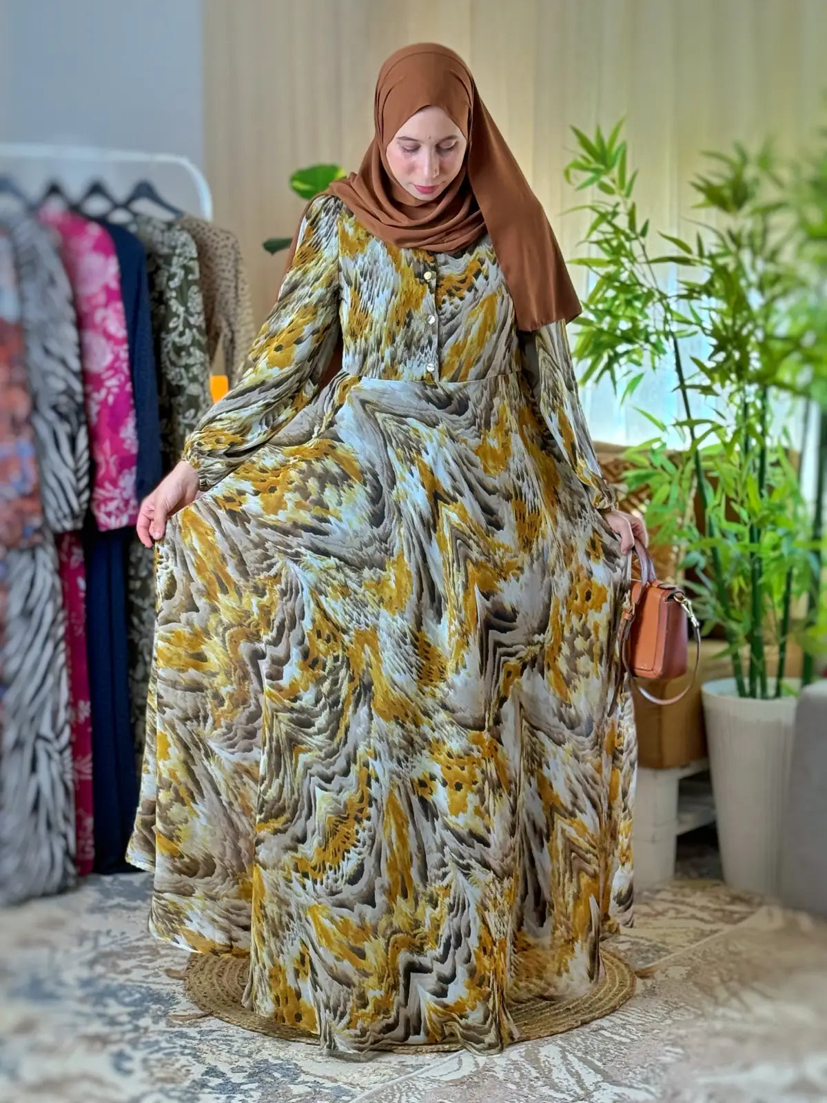 Robe FENNA Jaune