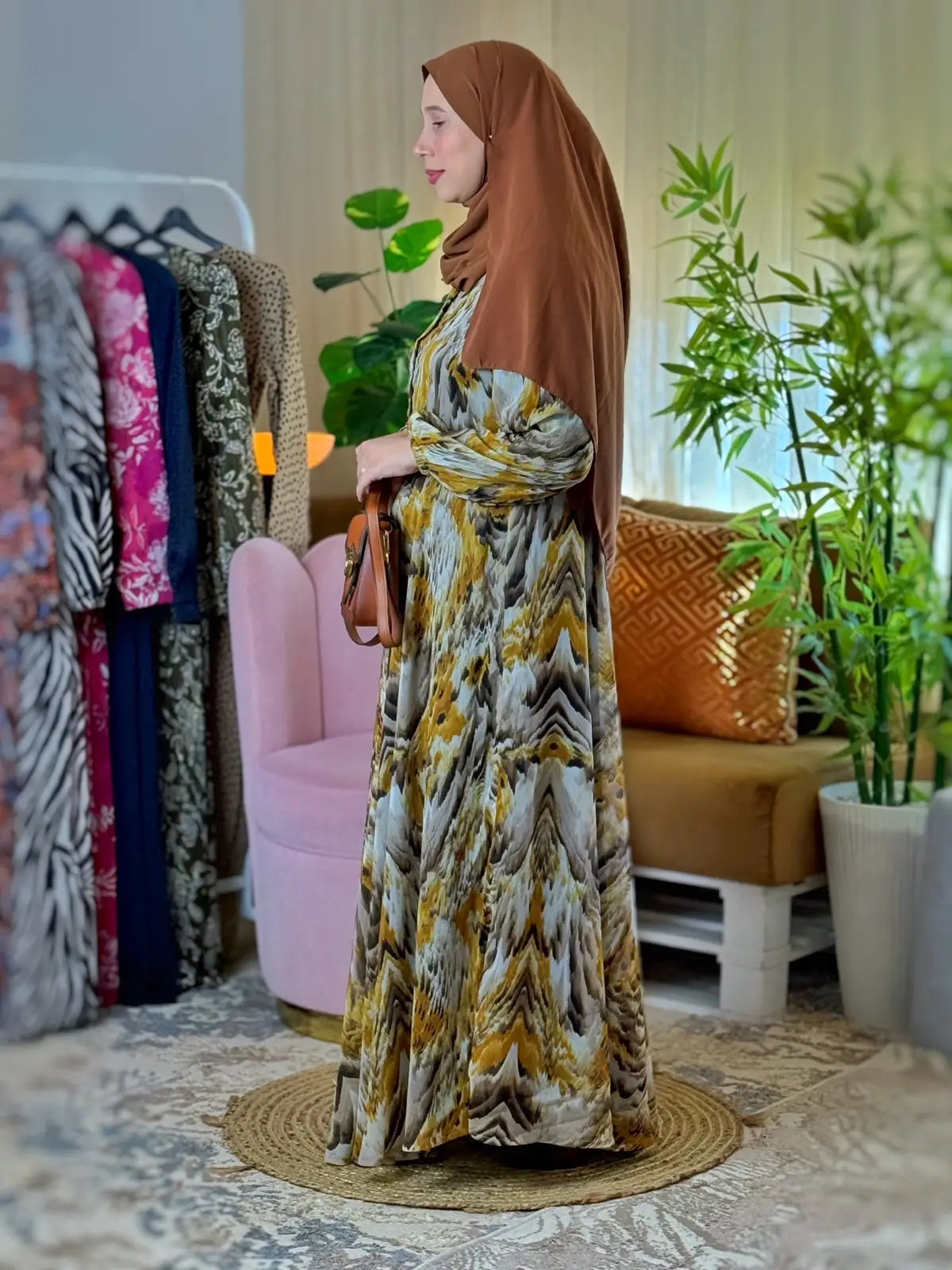 Robe FENNA Jaune