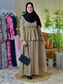 Robe NOUHA Beige