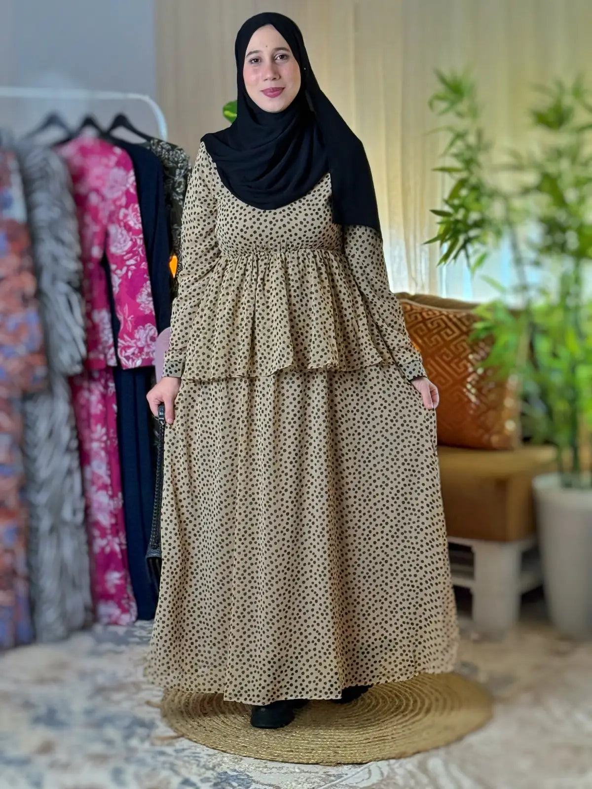 Robe NOUHA Beige