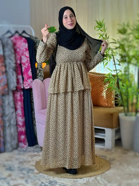 Robe NOUHA Beige