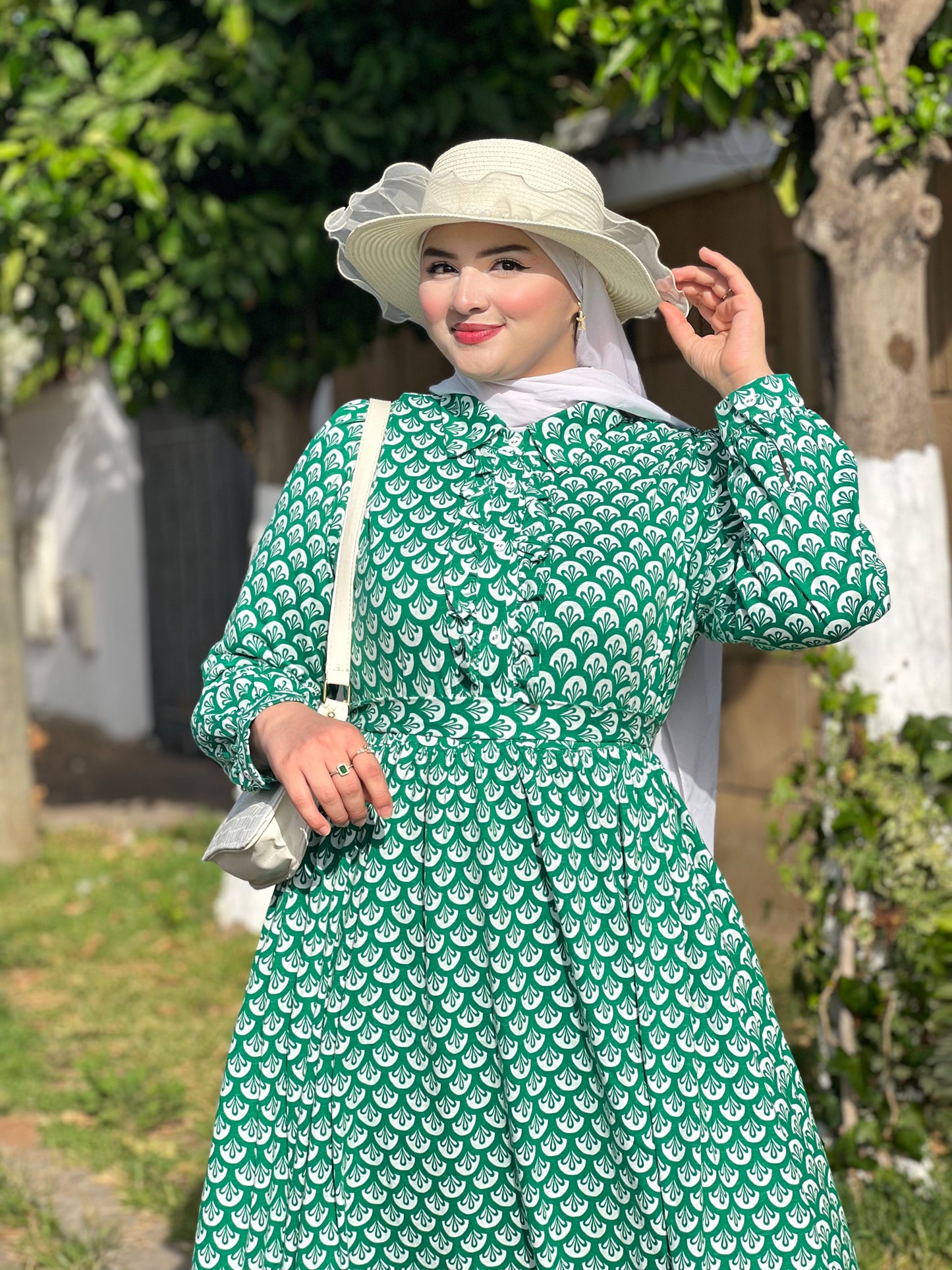 Robe Hidaya Verte