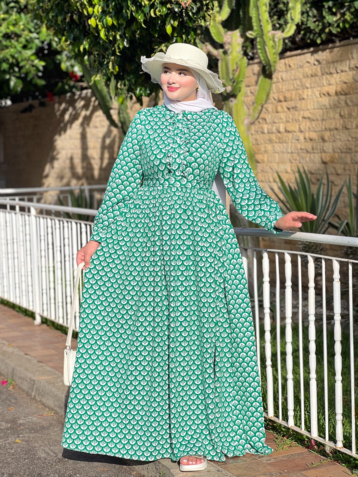 Robe Hidaya Verte