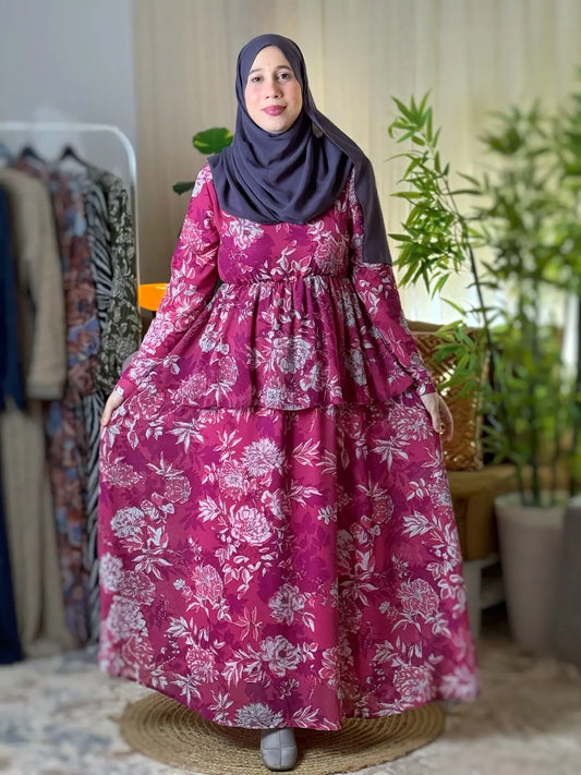 Robe NOUHA Fuchsia