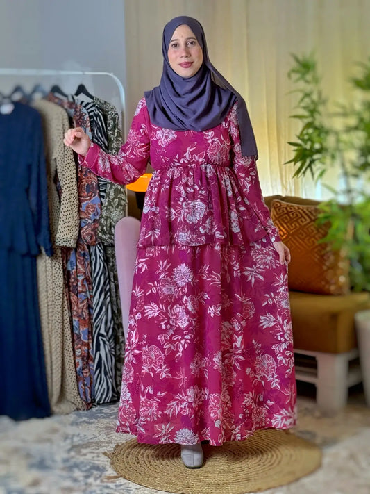 Robe NOUHA Fuchsia