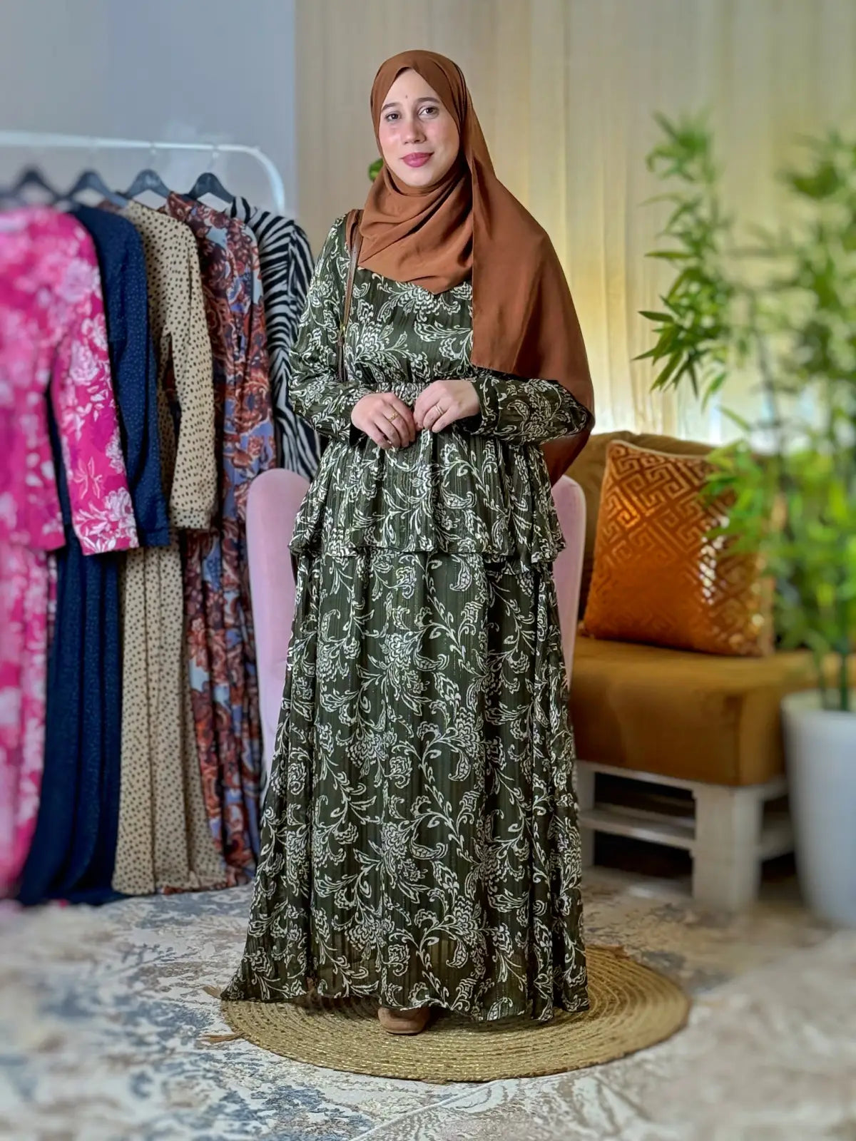 Robe NOUHA Vert