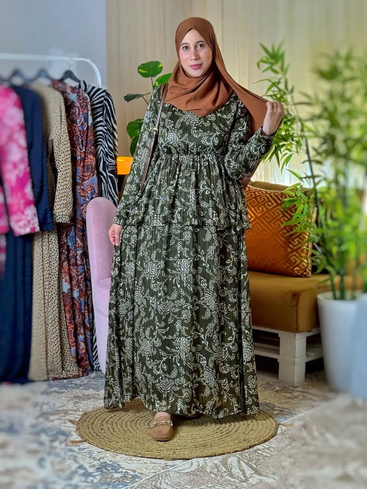 Robe NOUHA Vert