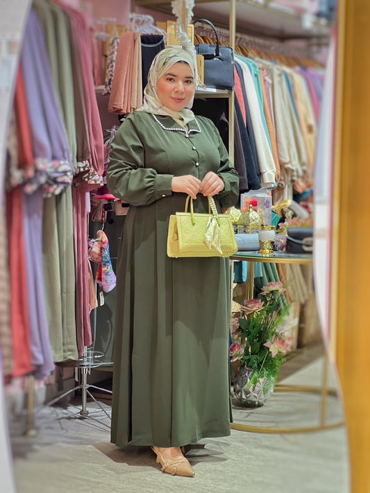 Robe SIDRA Vert