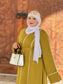 ABAYA BAYAN MOUTARDE