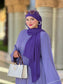 ABAYA BAYAN Bleu