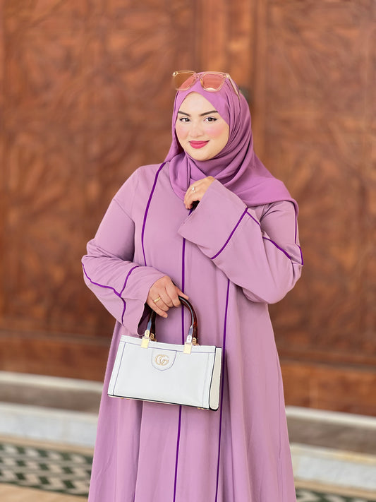 ABAYA BAYAN MAUVE