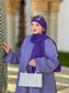 ABAYA BAYAN Bleu