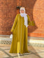 ABAYA BAYAN MOUTARDE