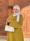 ABAYA BAYAN MOUTARDE