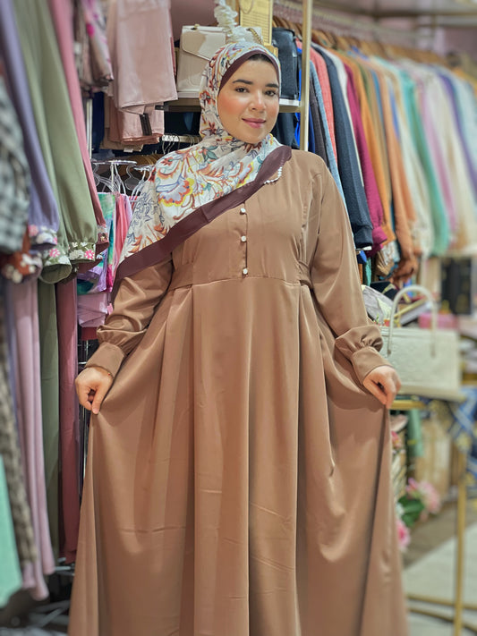 Robe SIDRA Marron