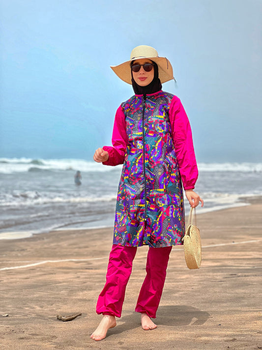 Burkini Bache Rose