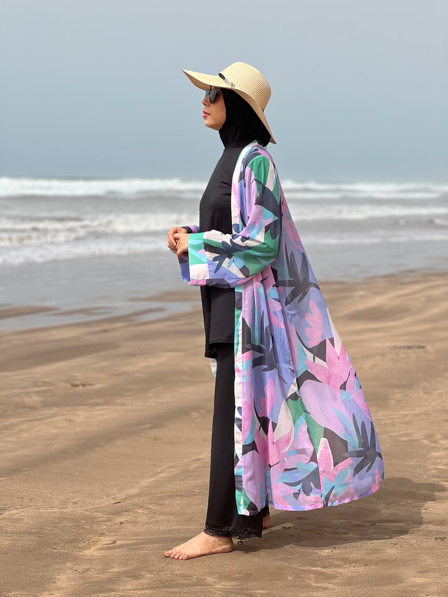 Burkini Noir Sans Kimono