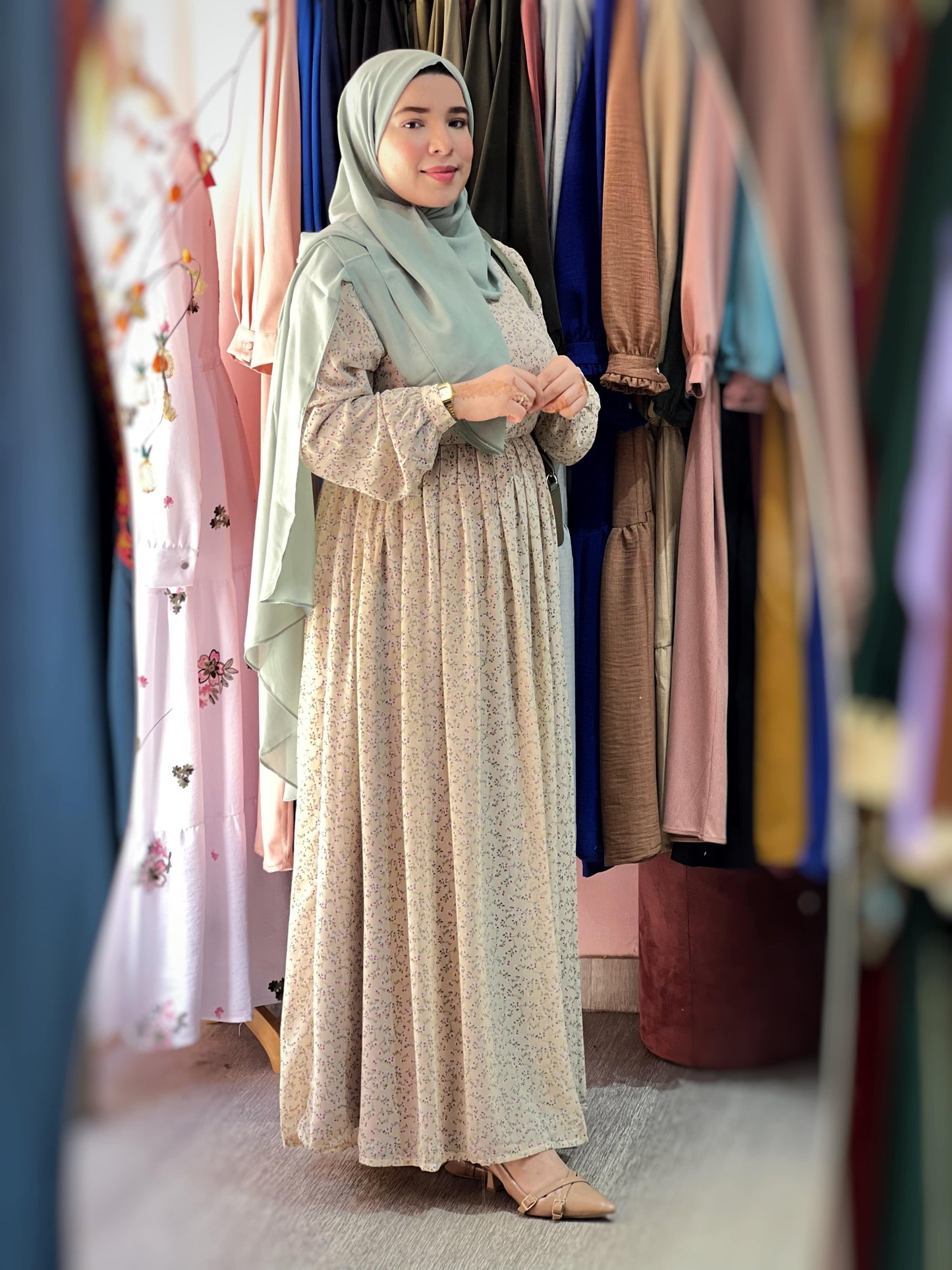 Robe TARA BEIGE
