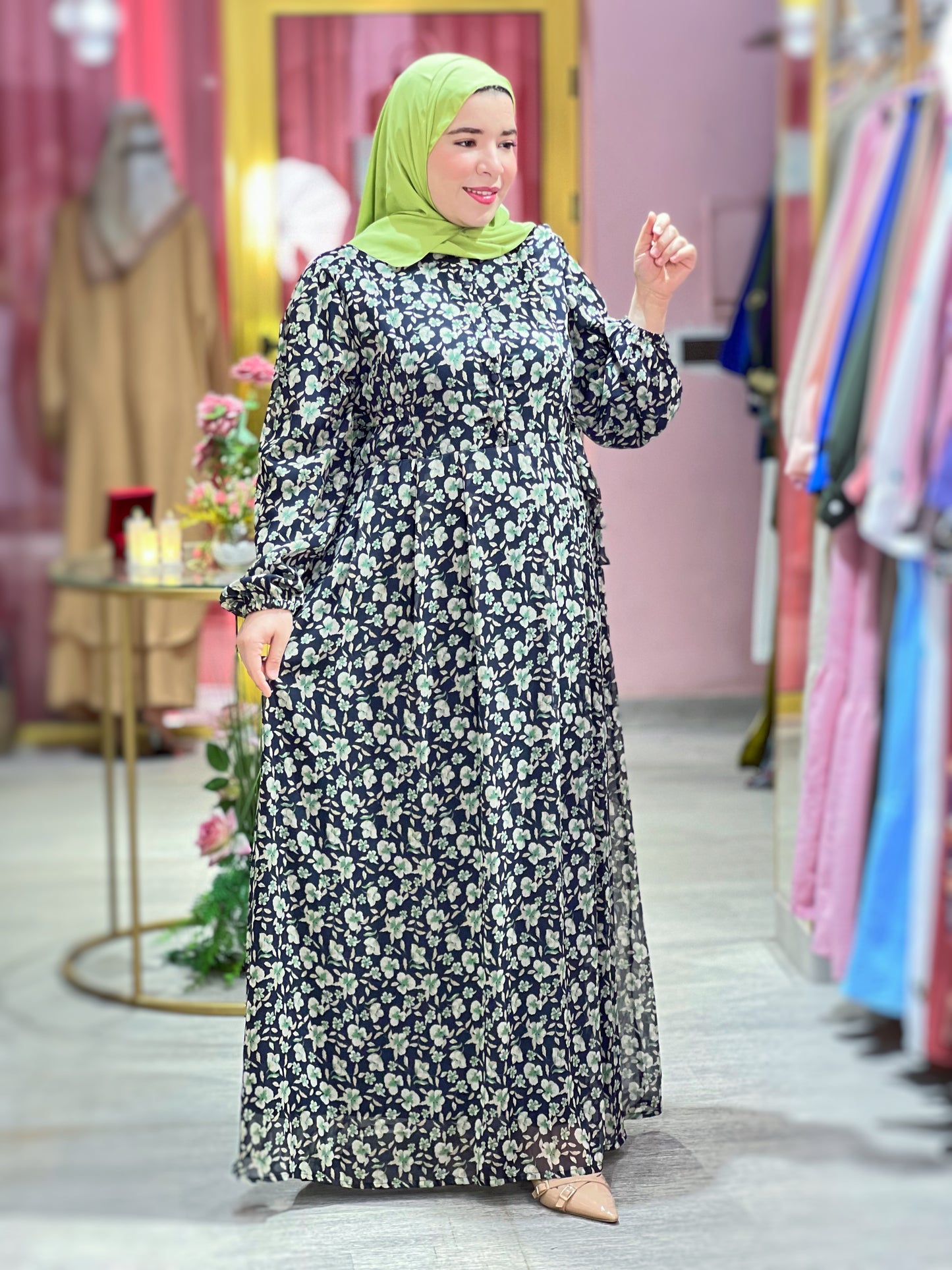 Robe NAWARA Vert