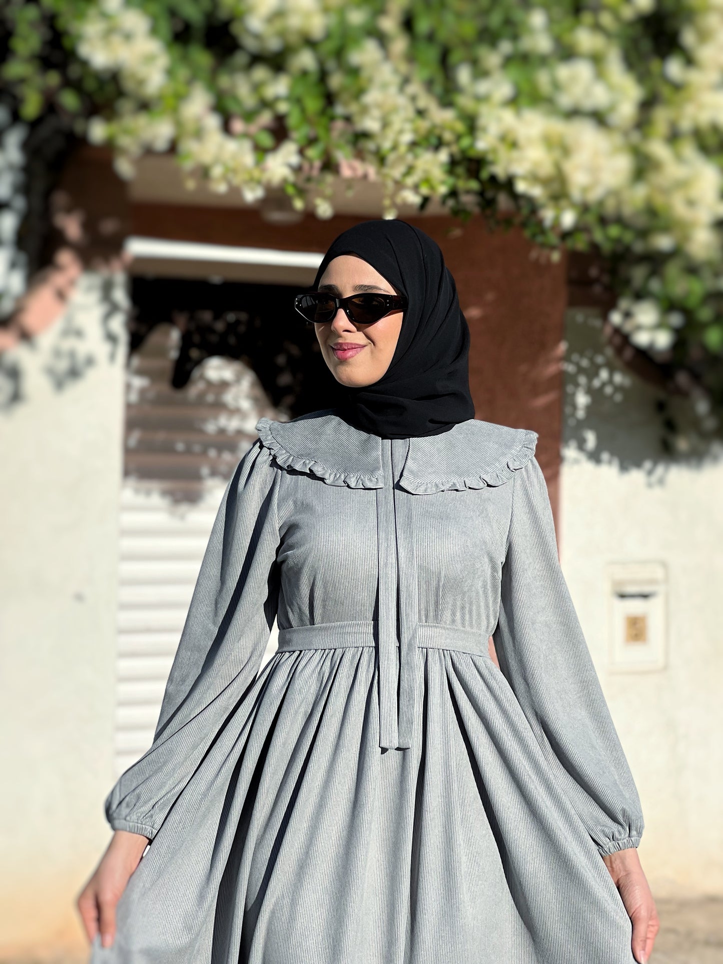 Robe NISRINE Gris