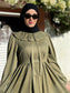 Robe NISRINE Vert Olive