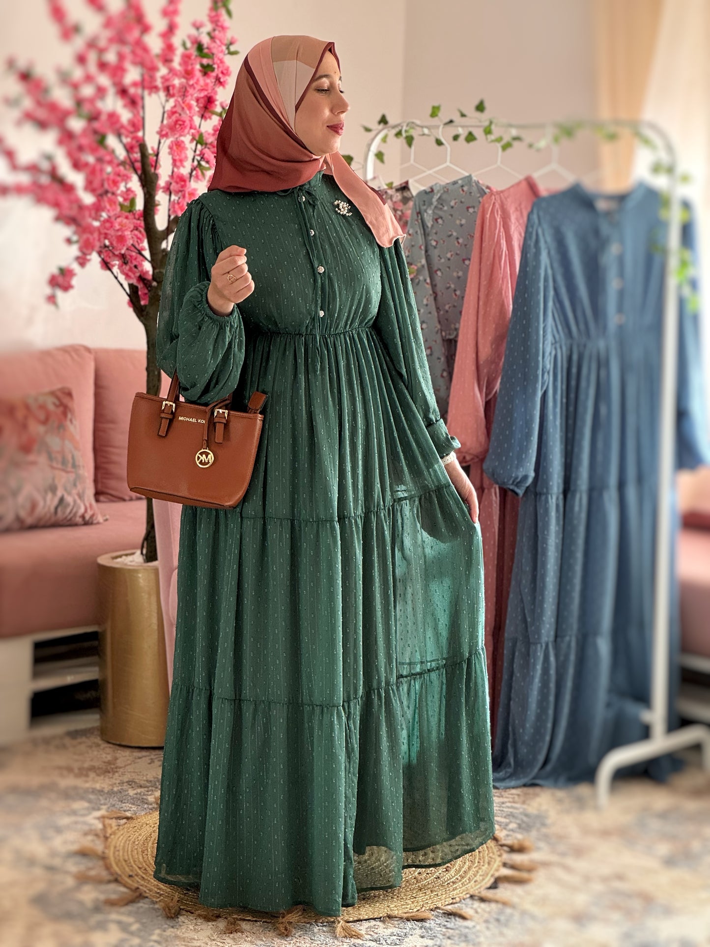 Robe LILYA Verte