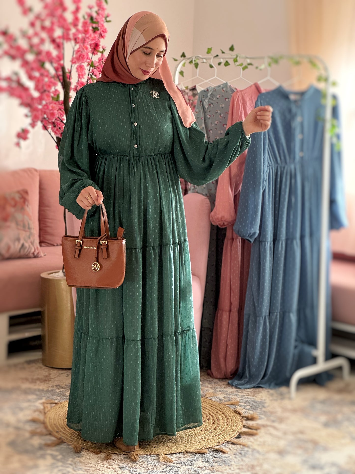 Robe LILYA Verte