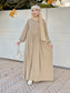 Robe Ouissam Beige