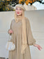 Robe Ouissam Beige