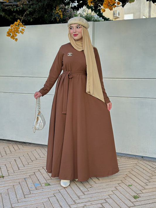 Robe Scuba Marron